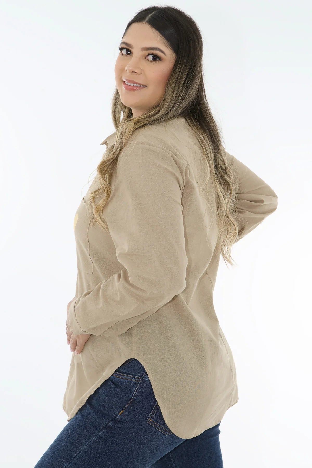 BLUSA CAMISERA CORAZÒN