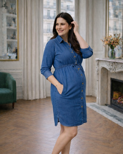 VESTIDO MATERNO ROMINA