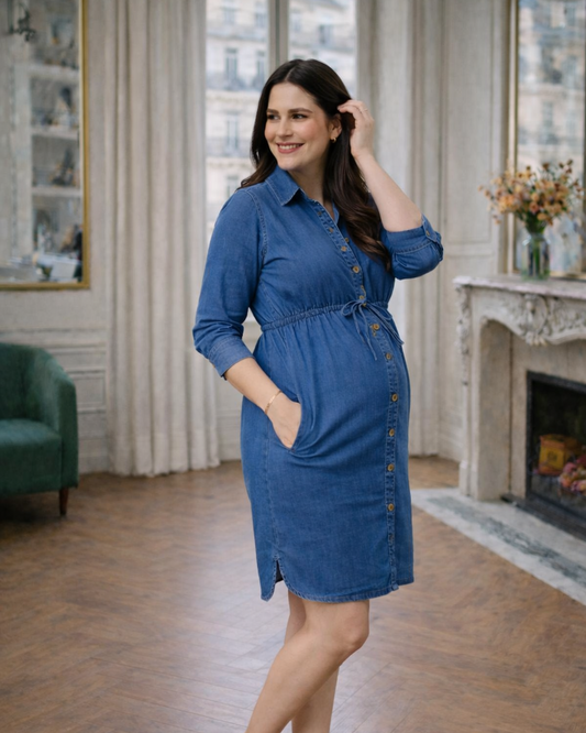 VESTIDO MATERNO ROMINA