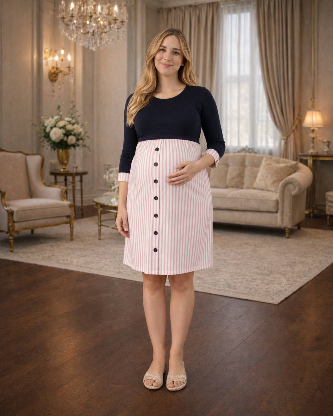 VESTIDO MATERNO SAMANTHA