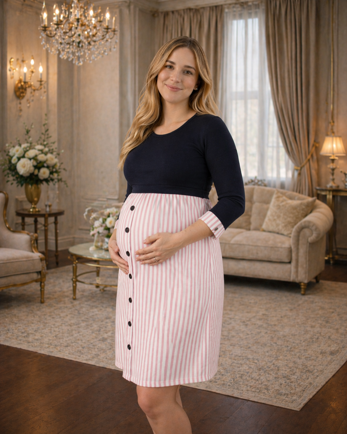 VESTIDO MATERNO SAMANTHA