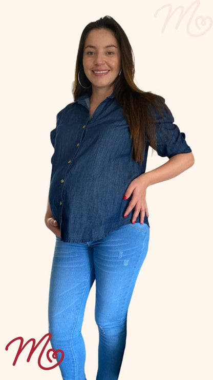 CAMISERA DENIM