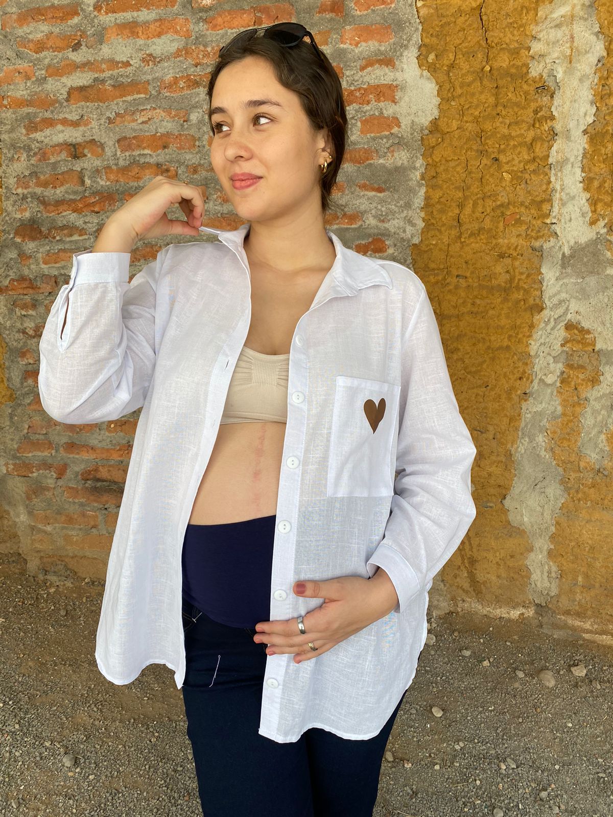 BLUSA CAMISERA CORAZÒN